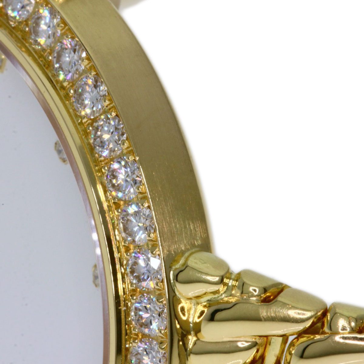 PATEK PHILIPPE Calatrava Bezel 12P Diamond Watches 5006/17J-001 K18 Yellow Gold/18K Yellow Gold mens