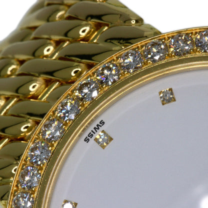 PATEK PHILIPPE Calatrava Bezel 12P Diamond Watches 5006/17J-001 K18 Yellow Gold/18K Yellow Gold mens