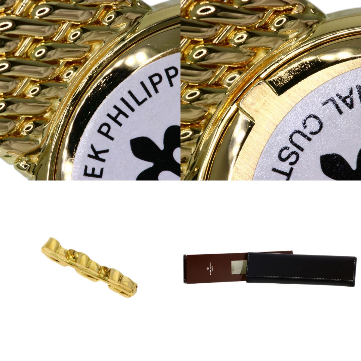 PATEK PHILIPPE Calatrava Bezel 12P Diamond Watches 5006/17J-001 K18 Yellow Gold/18K Yellow Gold mens