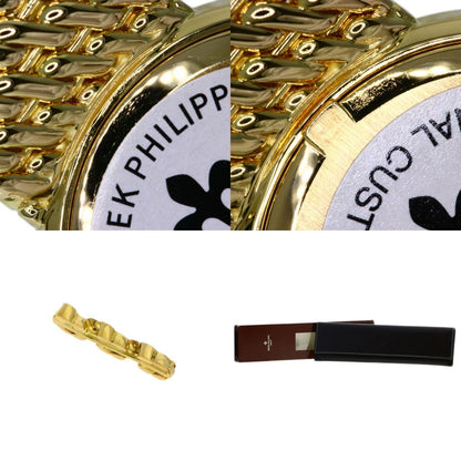 PATEK PHILIPPE Calatrava Bezel 12P Diamond Watches 5006/17J-001 K18 Yellow Gold/18K Yellow Gold mens