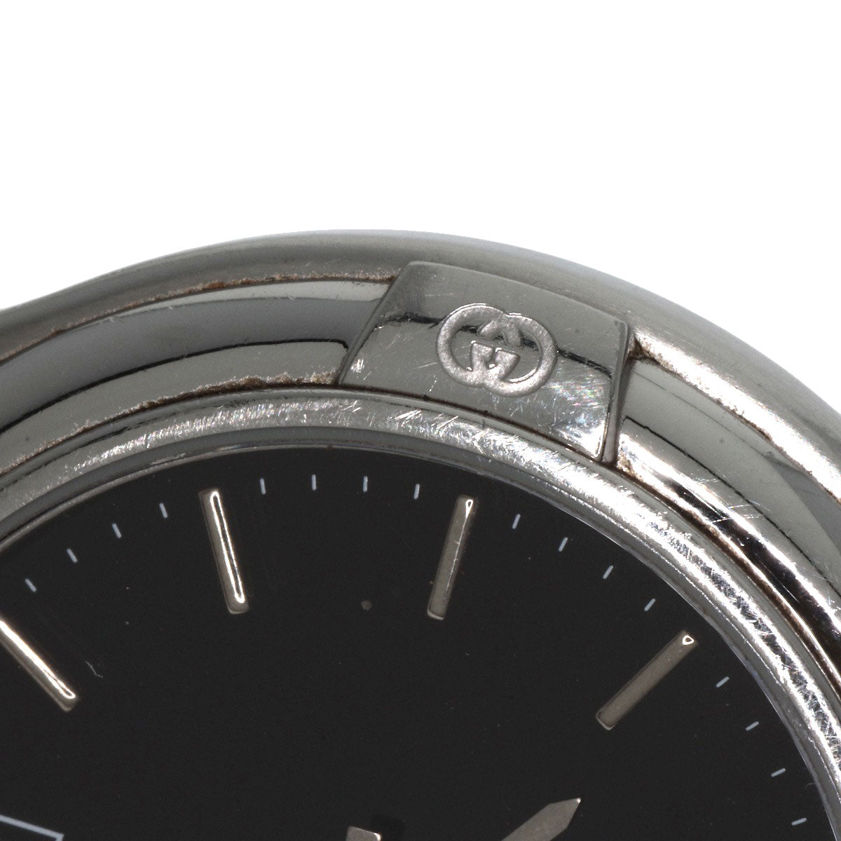 GUCCI Double G Watches 9040M Stainless Steel/Stainless Steel mens