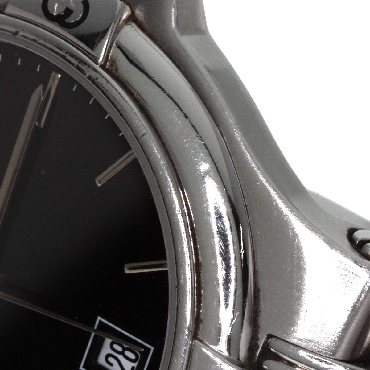 GUCCI Double G Watches 9040M Stainless Steel/Stainless Steel mens