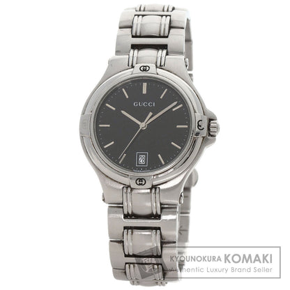 GUCCI Double G Watches 9040M Stainless Steel/Stainless Steel mens