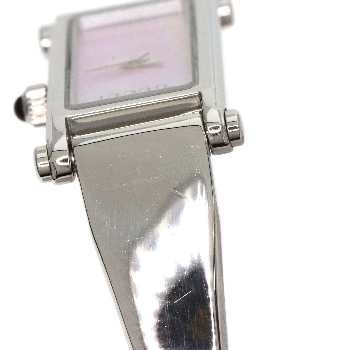 GUCCI Square face Watches 1500L Stainless Steel/Stainless Steel Ladies