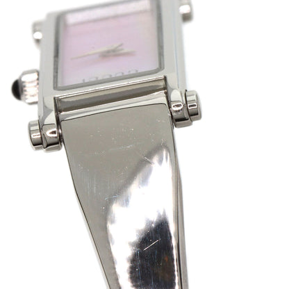 GUCCI Square face Watches 1500L Stainless Steel/Stainless Steel Ladies