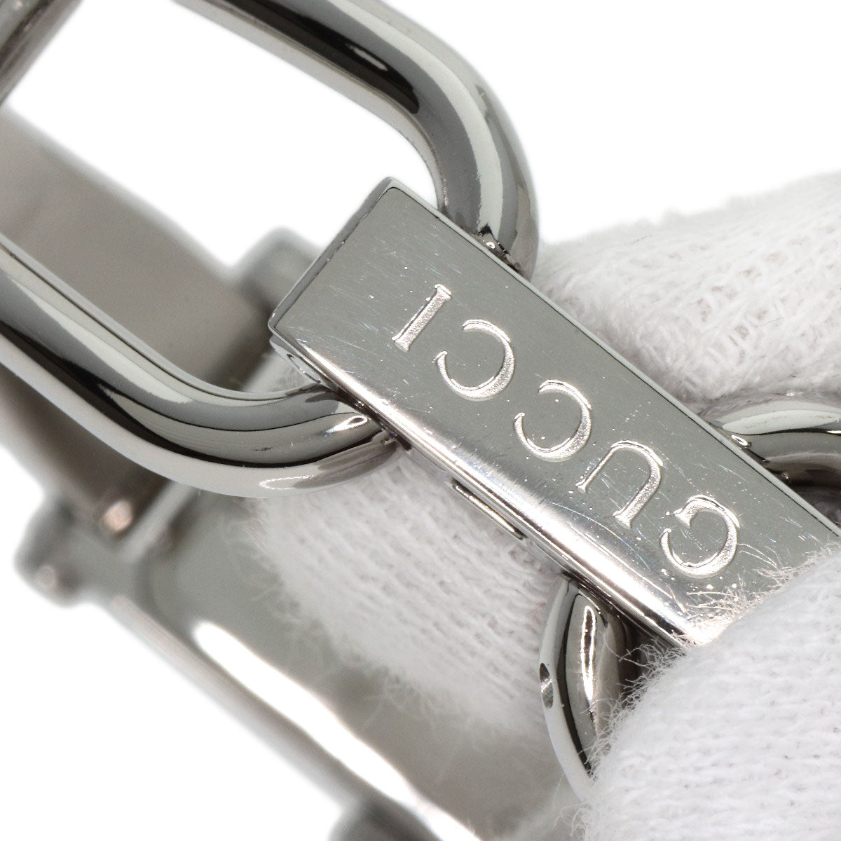 GUCCI Square face Watches 1500L Stainless Steel/Stainless Steel Ladies