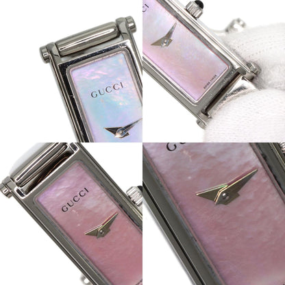 GUCCI Square face Watches 1500L Stainless Steel/Stainless Steel Ladies