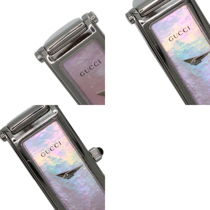 GUCCI Square face Watches 1500L Stainless Steel/Stainless Steel Ladies