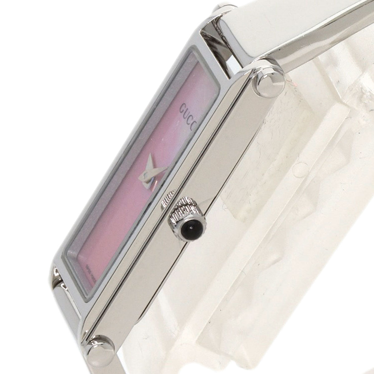 GUCCI Square face Watches 1500L Stainless Steel/Stainless Steel Ladies