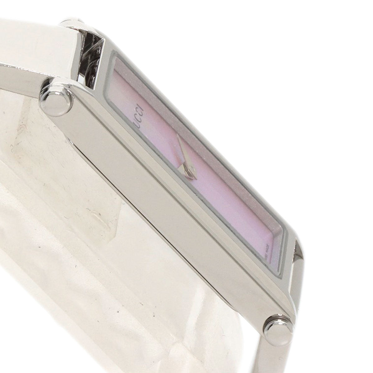 GUCCI Square face Watches 1500L Stainless Steel/Stainless Steel Ladies