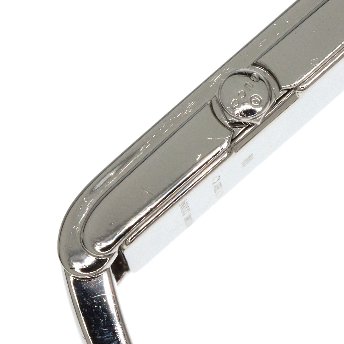 GUCCI GG square face Watches 109 Stainless Steel/Stainless Steel Ladies