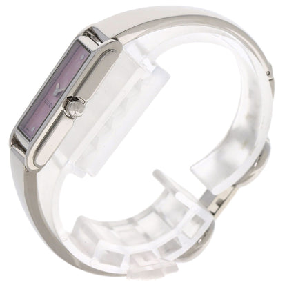 GUCCI GG square face Watches 109 Stainless Steel/Stainless Steel Ladies