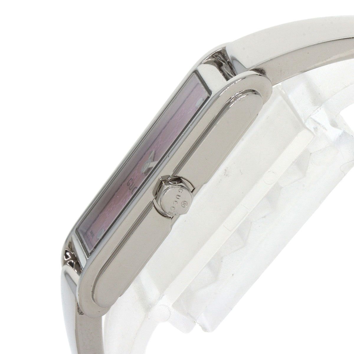 GUCCI GG square face Watches 109 Stainless Steel/Stainless Steel Ladies