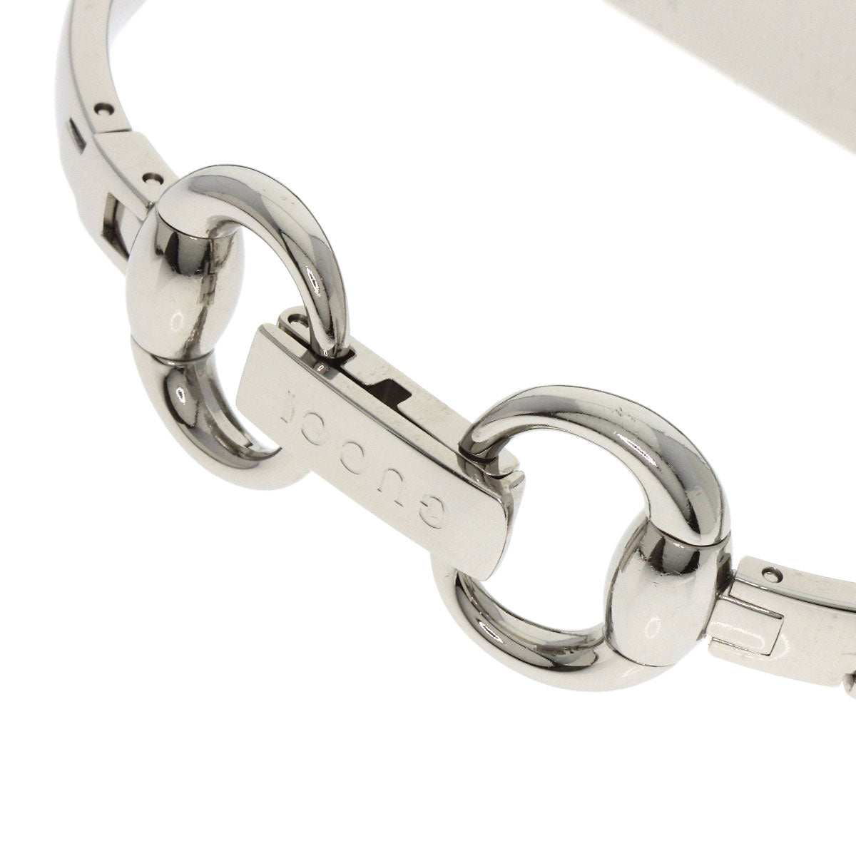 GUCCI GG square face Watches 109 Stainless Steel/Stainless Steel Ladies