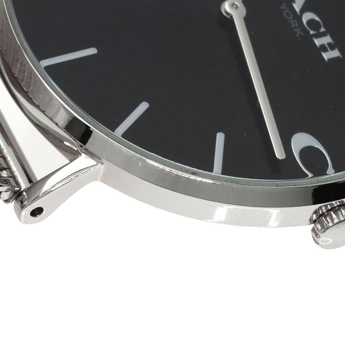 COACH Round face Watches CA.124.2.14.1575 Stainless Steel/Stainless Steel mens