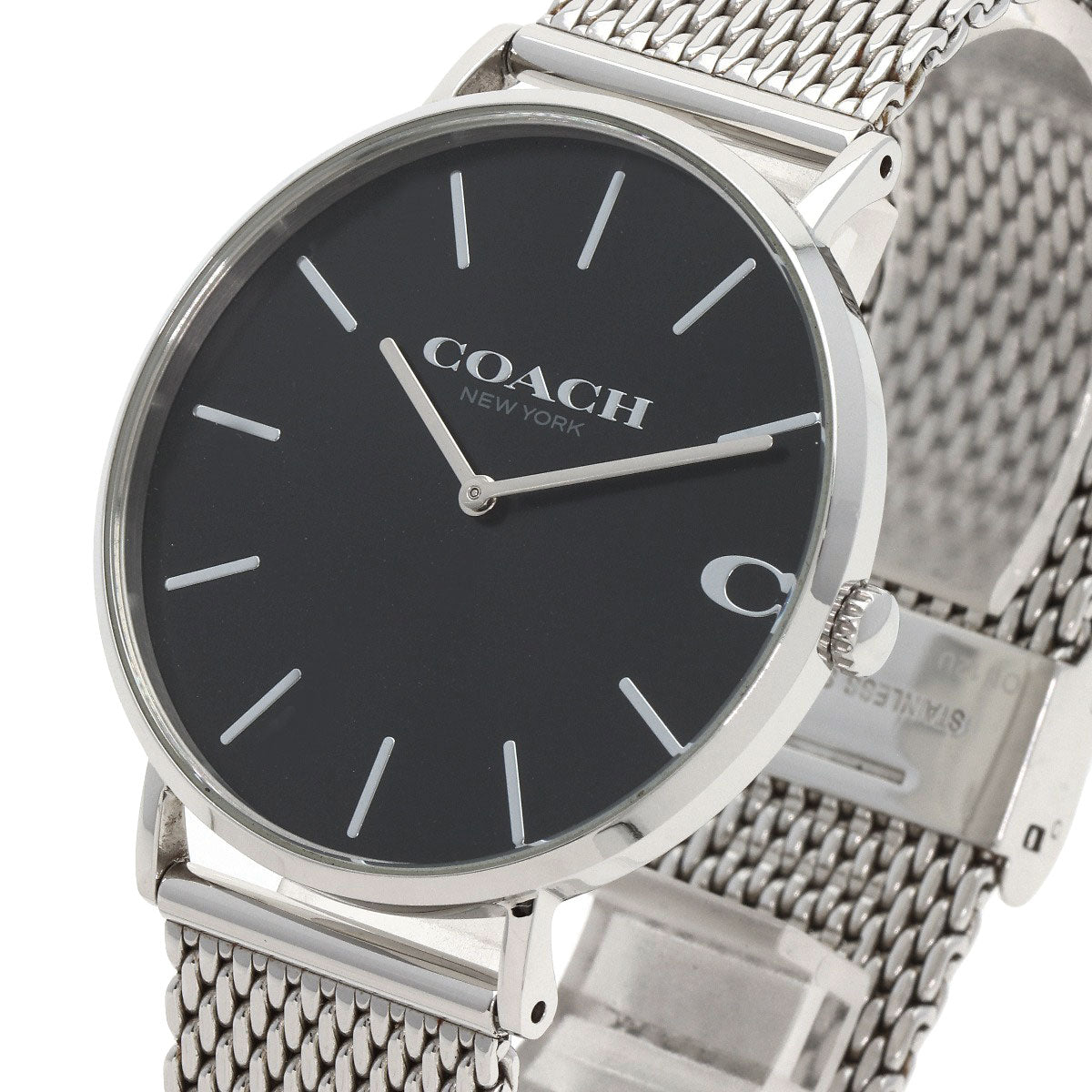 COACH Round face Watches CA.124.2.14.1575 Stainless Steel/Stainless Steel mens