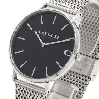 COACH Round face Watches CA.124.2.14.1575 Stainless Steel/Stainless Steel mens