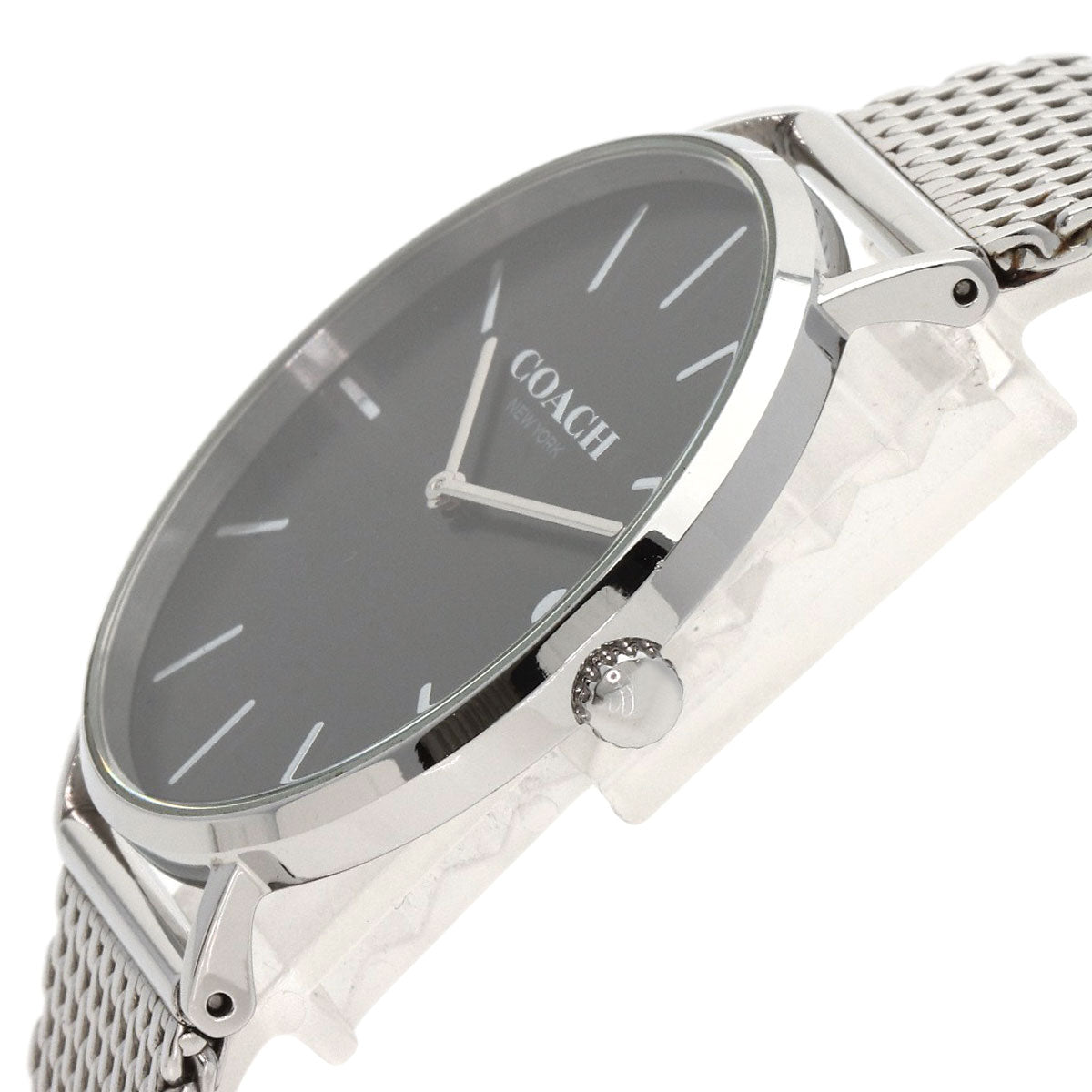 COACH Round face Watches CA.124.2.14.1575 Stainless Steel/Stainless Steel mens