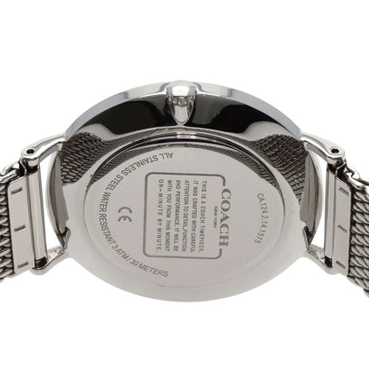 COACH Round face Watches CA.124.2.14.1575 Stainless Steel/Stainless Steel mens