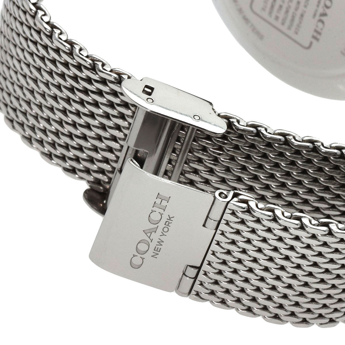 COACH Round face Watches CA.124.2.14.1575 Stainless Steel/Stainless Steel mens