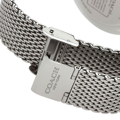 COACH Round face Watches CA.124.2.14.1575 Stainless Steel/Stainless Steel mens