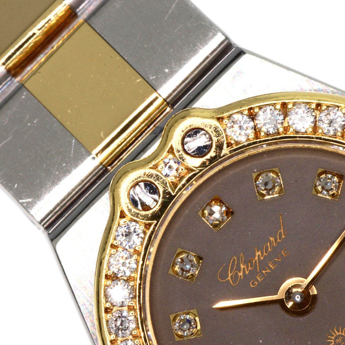 Chopard St. Moritz 12P Diamond Watches 25/8067-11 Stainless Steel/Stainless Steel Ladies