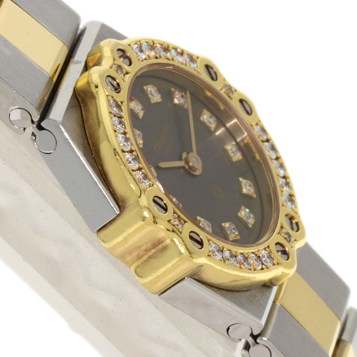 Chopard St. Moritz 12P Diamond Watches 25/8067-11 Stainless Steel/Stainless Steel Ladies