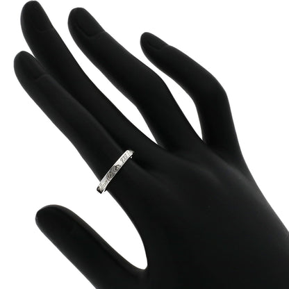 TIFFANY&Co. Notes narrow Ring Silver Ladies [Used]