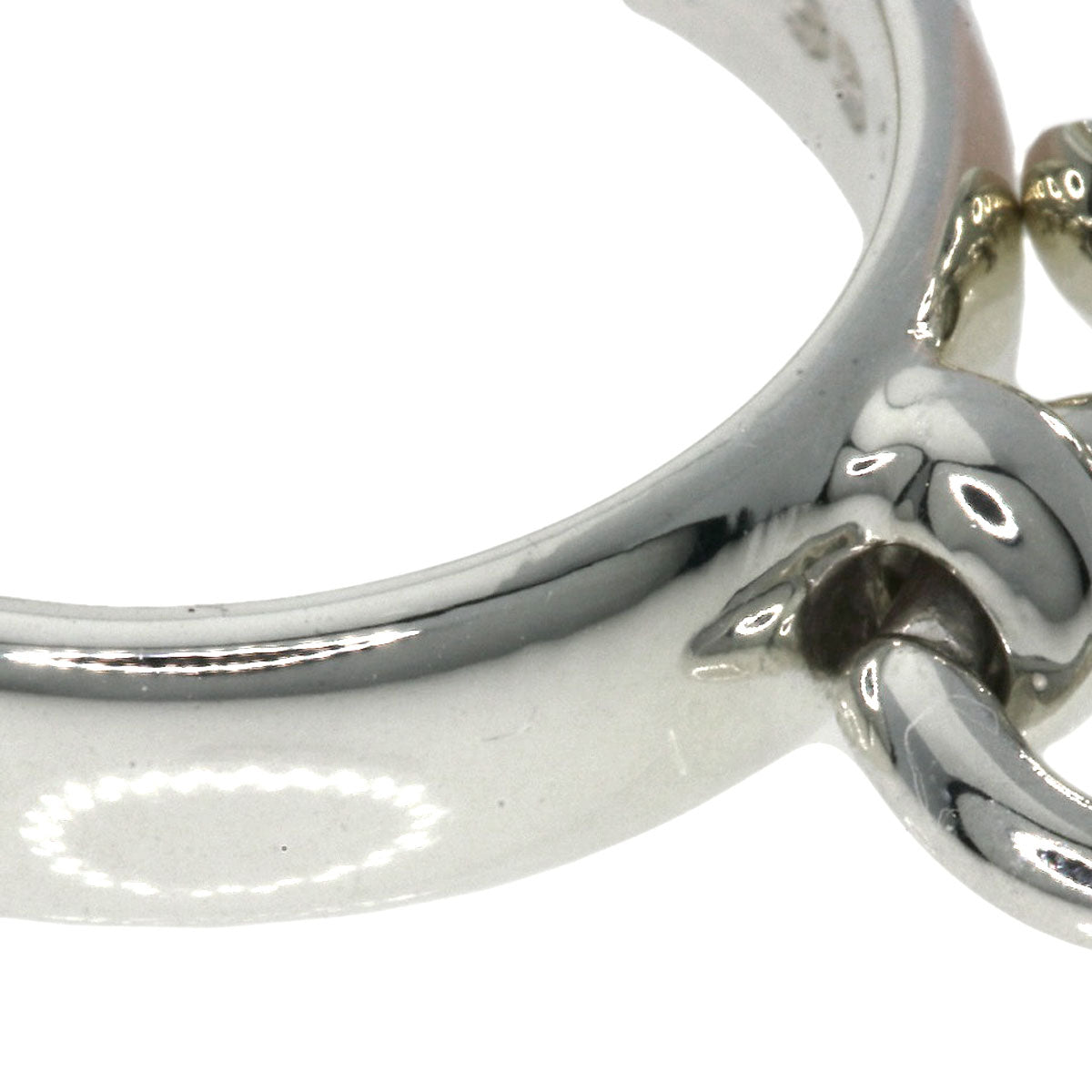 TIFFANY&Co. Ball Dunkle Rose Quartz Ring Silver Ladies [Used]