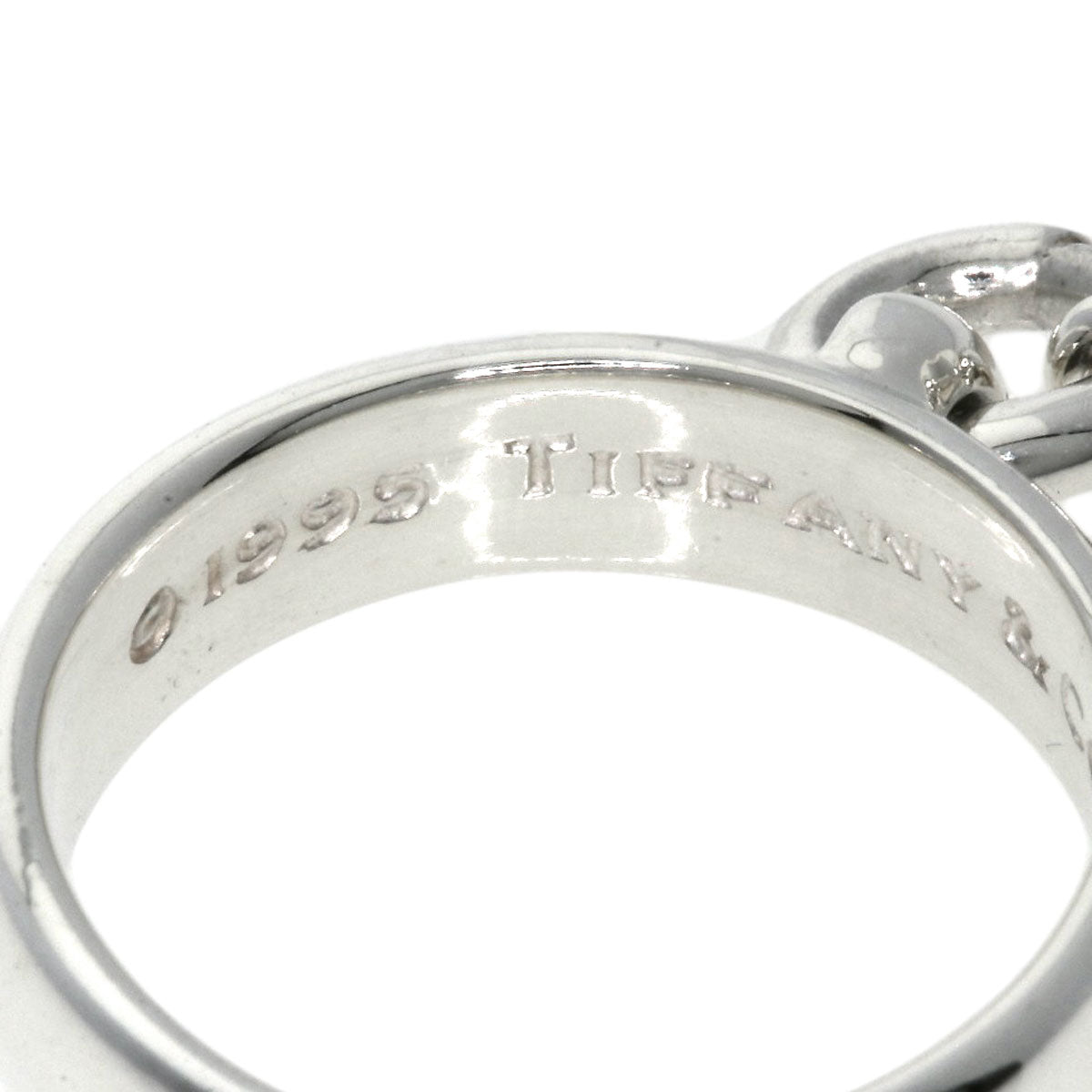 TIFFANY&Co. Ball Dunkle Rose Quartz Ring Silver Ladies [Used]