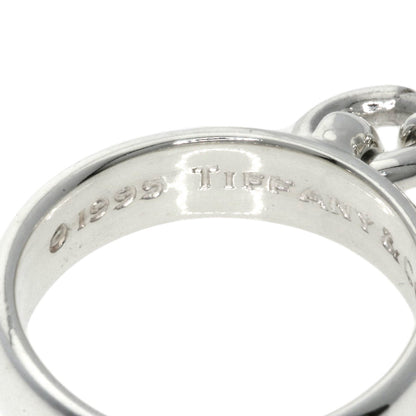 TIFFANY&Co. Ball Dunkle Rose Quartz Ring Silver Ladies [Used]