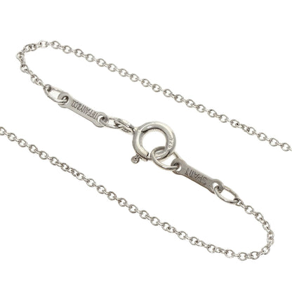 TIFFANY&Co. Open heart Necklace Silver Ladies [Used]