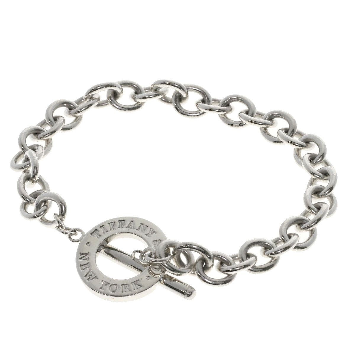 TIFFANY&Co. toggle Bracelet Silver Ladies [Used]