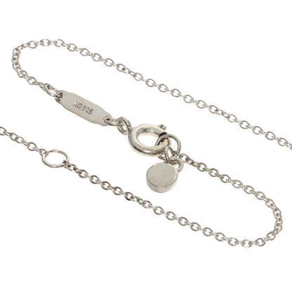 TIFFANY&Co. Return to Love Heart Enamel Necklace Silver Ladies [Used]