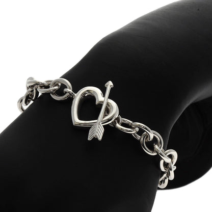 TIFFANY&Co. Heart & Arrow Bracelet Silver Ladies [Used]