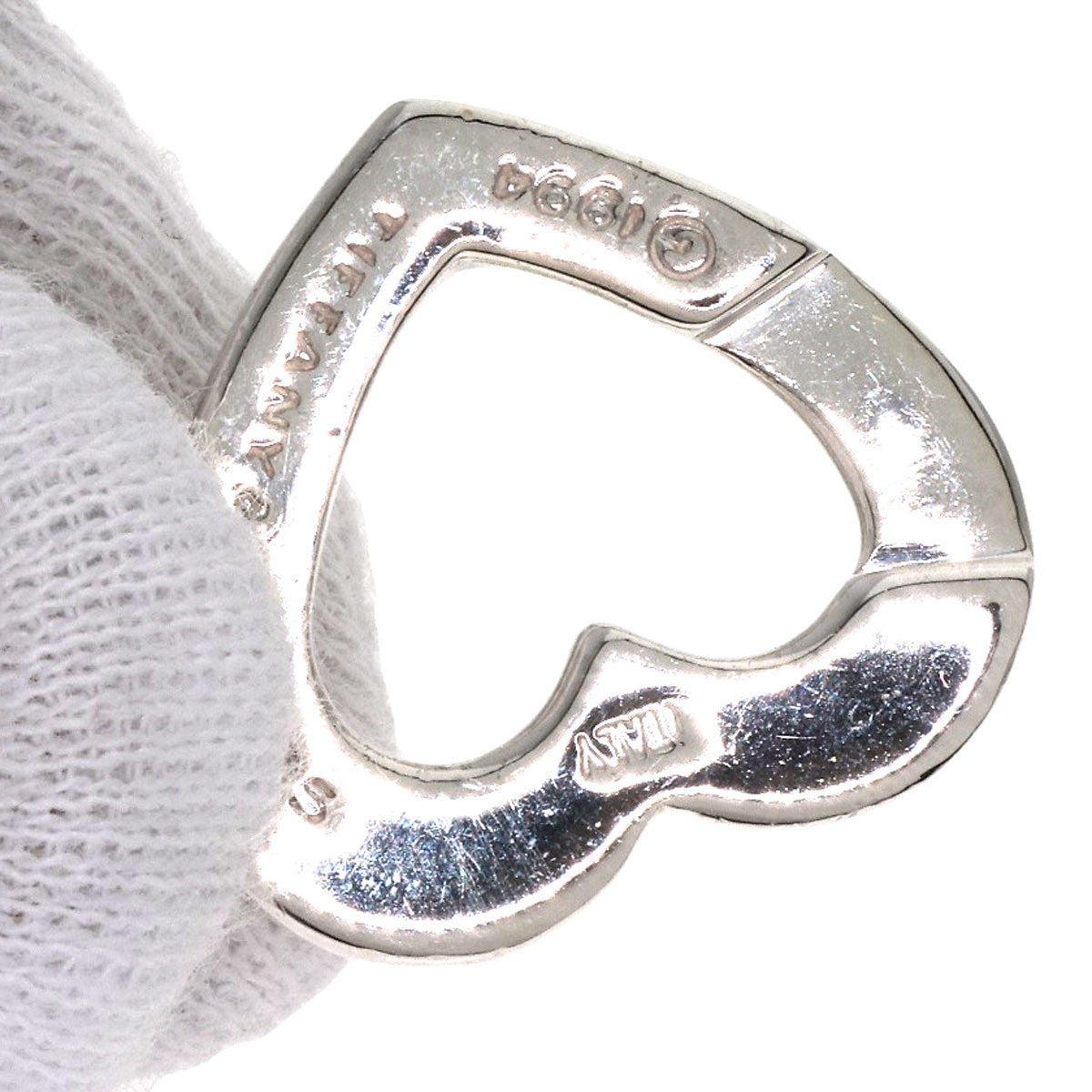 TIFFANY&Co. Heart & Arrow Bracelet Silver Ladies [Used]