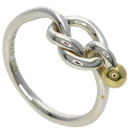 TIFFANY&Co. Love knot Ring Silver 18K Yellow GoldLadies [Used]