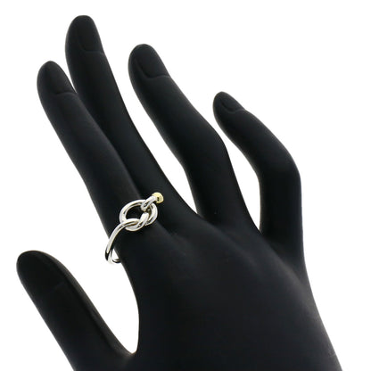 TIFFANY&Co. Love knot Ring Silver 18K Yellow GoldLadies [Used]