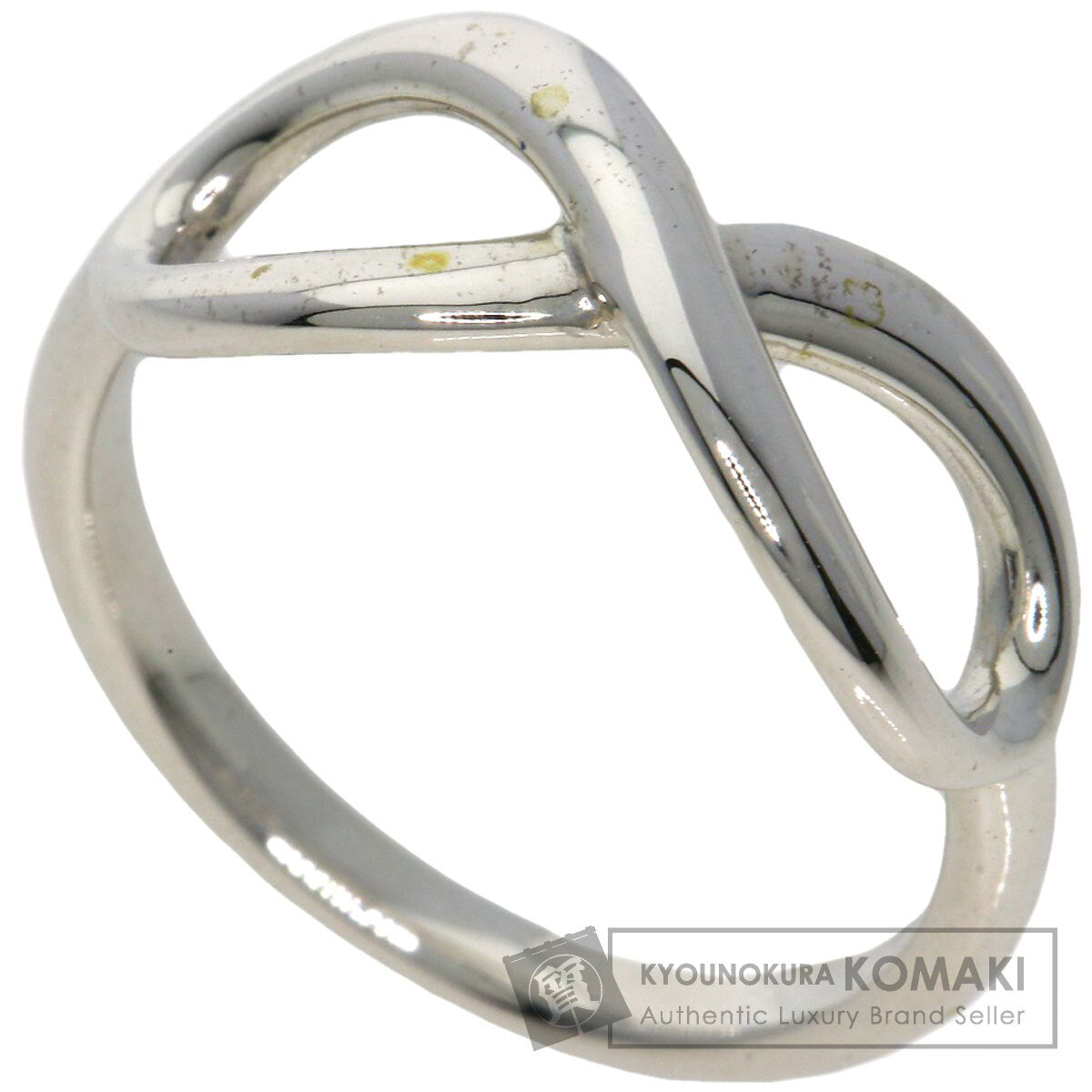 TIFFANY&Co. Infinity Ring Silver Ladies [Used]