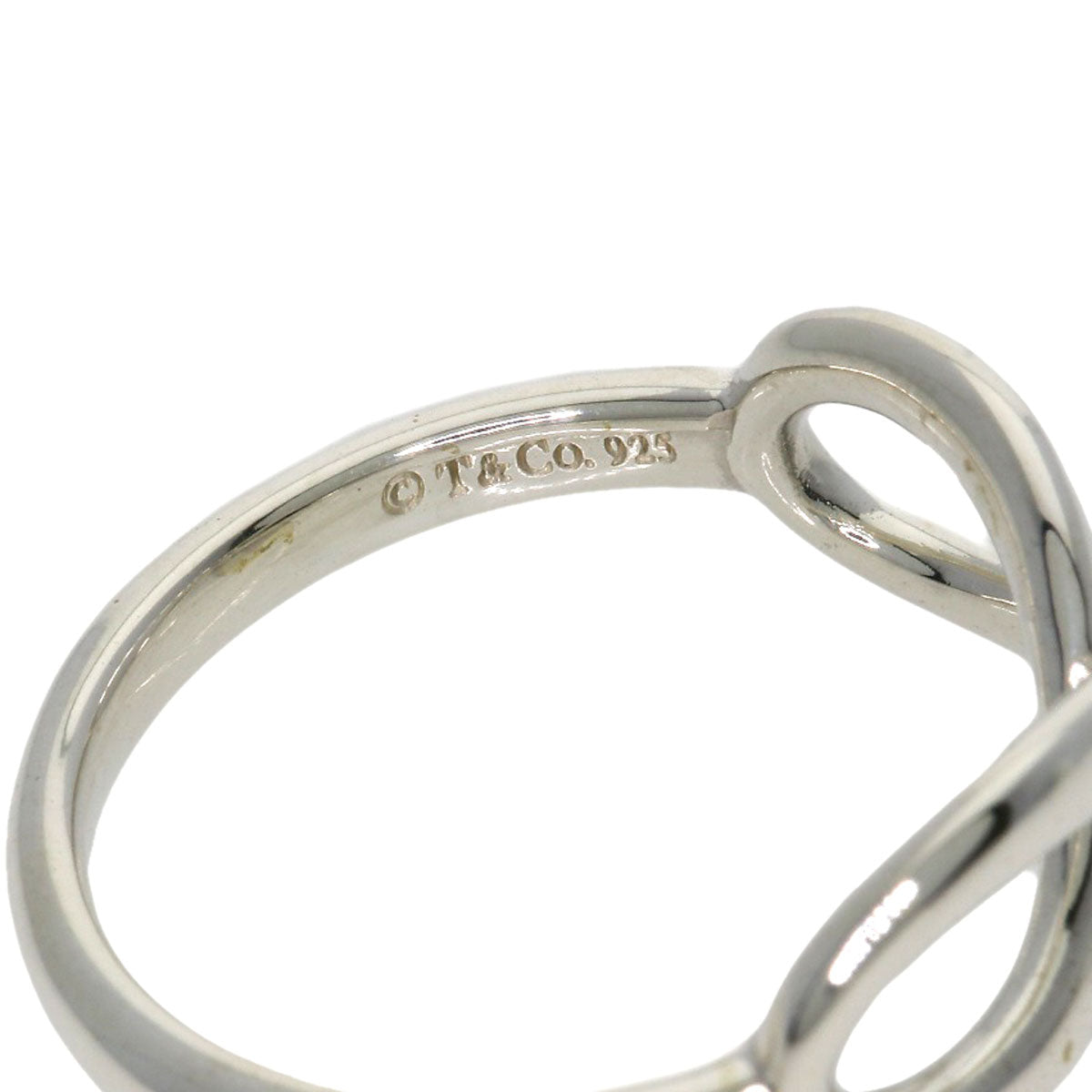 TIFFANY&Co. Infinity Ring Silver Ladies [Used]
