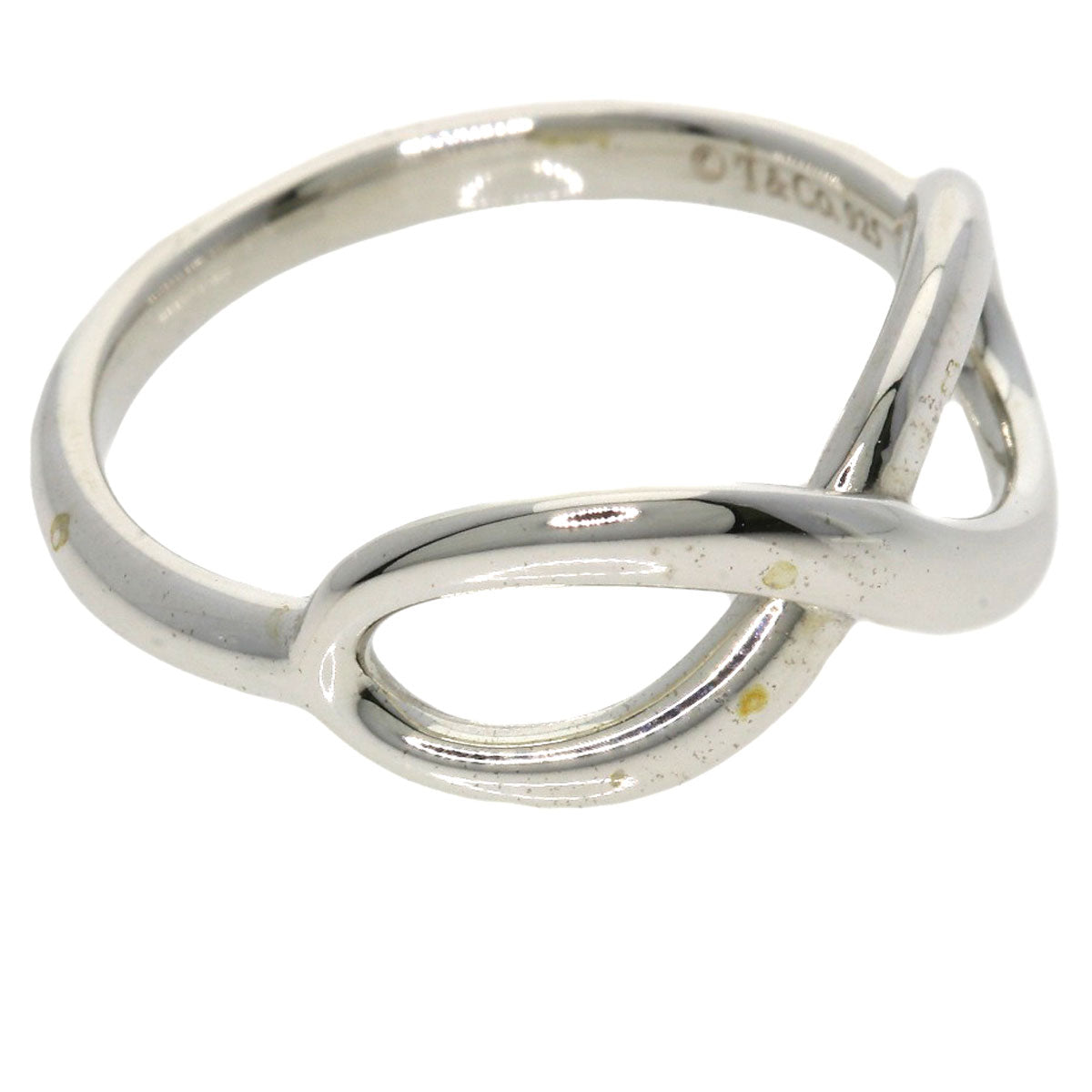 TIFFANY&Co. Infinity Ring Silver Ladies [Used]