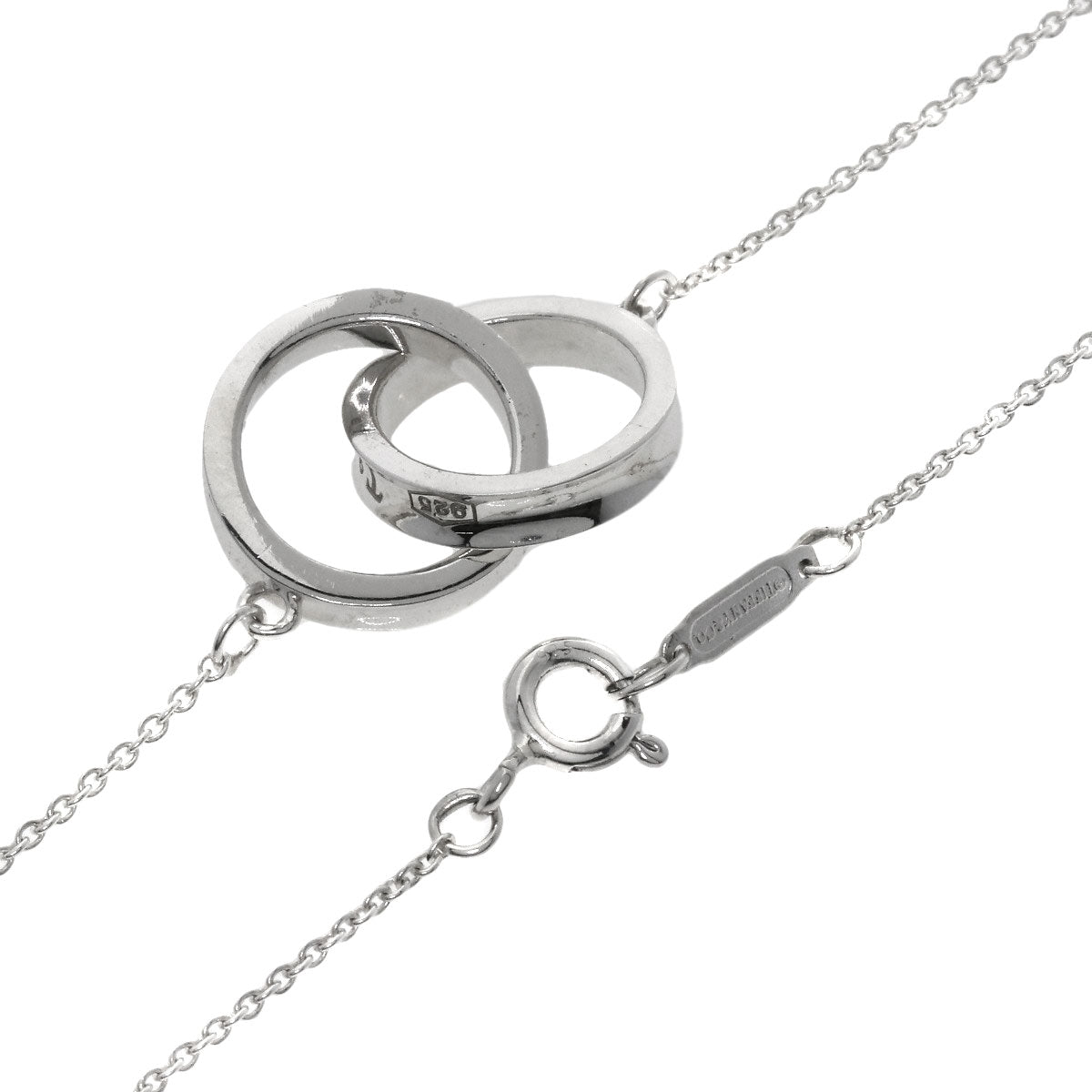 TIFFANY&Co.   1837 Interlocking Circle Necklace  Silver Ladies [Used]