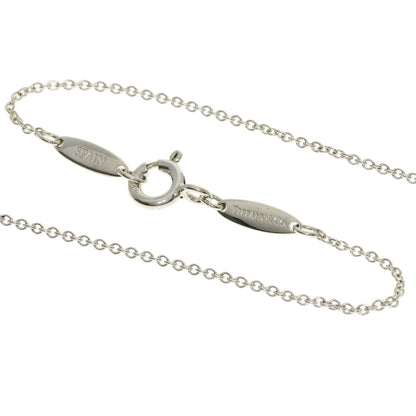 TIFFANY&Co. Open Heart Mini Necklace Silver Ladies [Used]