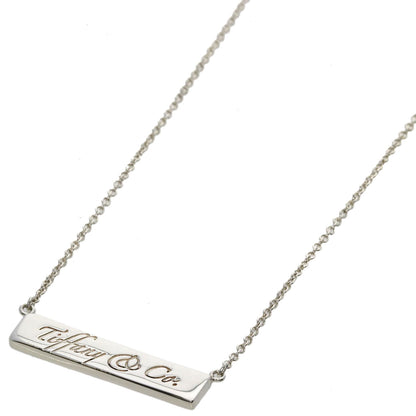 TIFFANY&Co. Notes Necklace Silver Ladies [Used]