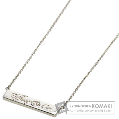 TIFFANY&Co. Notes Necklace Silver Ladies [Used]