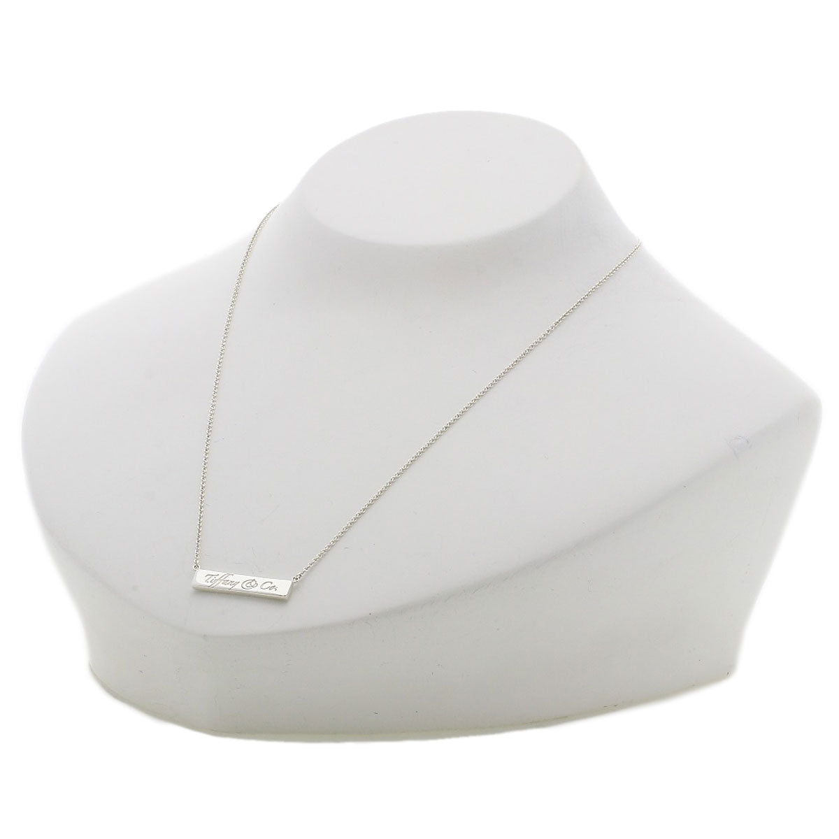 TIFFANY&Co. Notes Necklace Silver Ladies [Used]