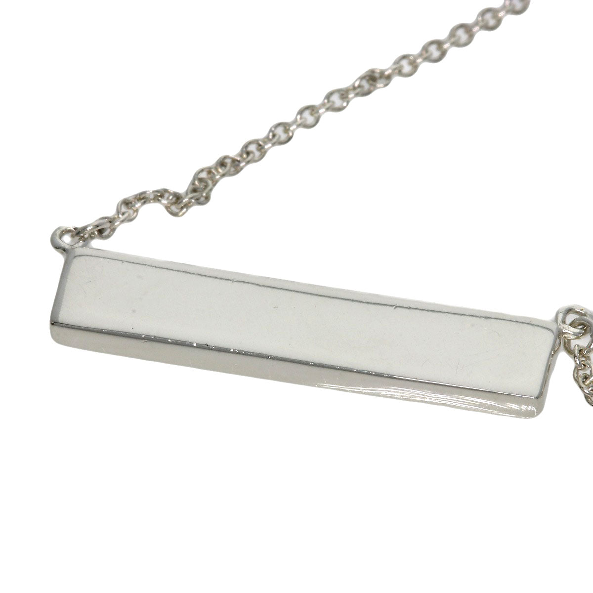 TIFFANY&Co. Notes Necklace Silver Ladies [Used]