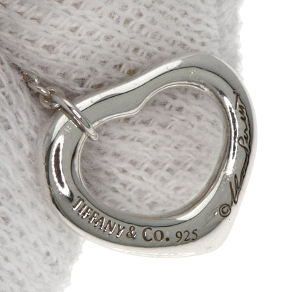 TIFFANY&Co. Open heart drop earring Silver Ladies [Used]