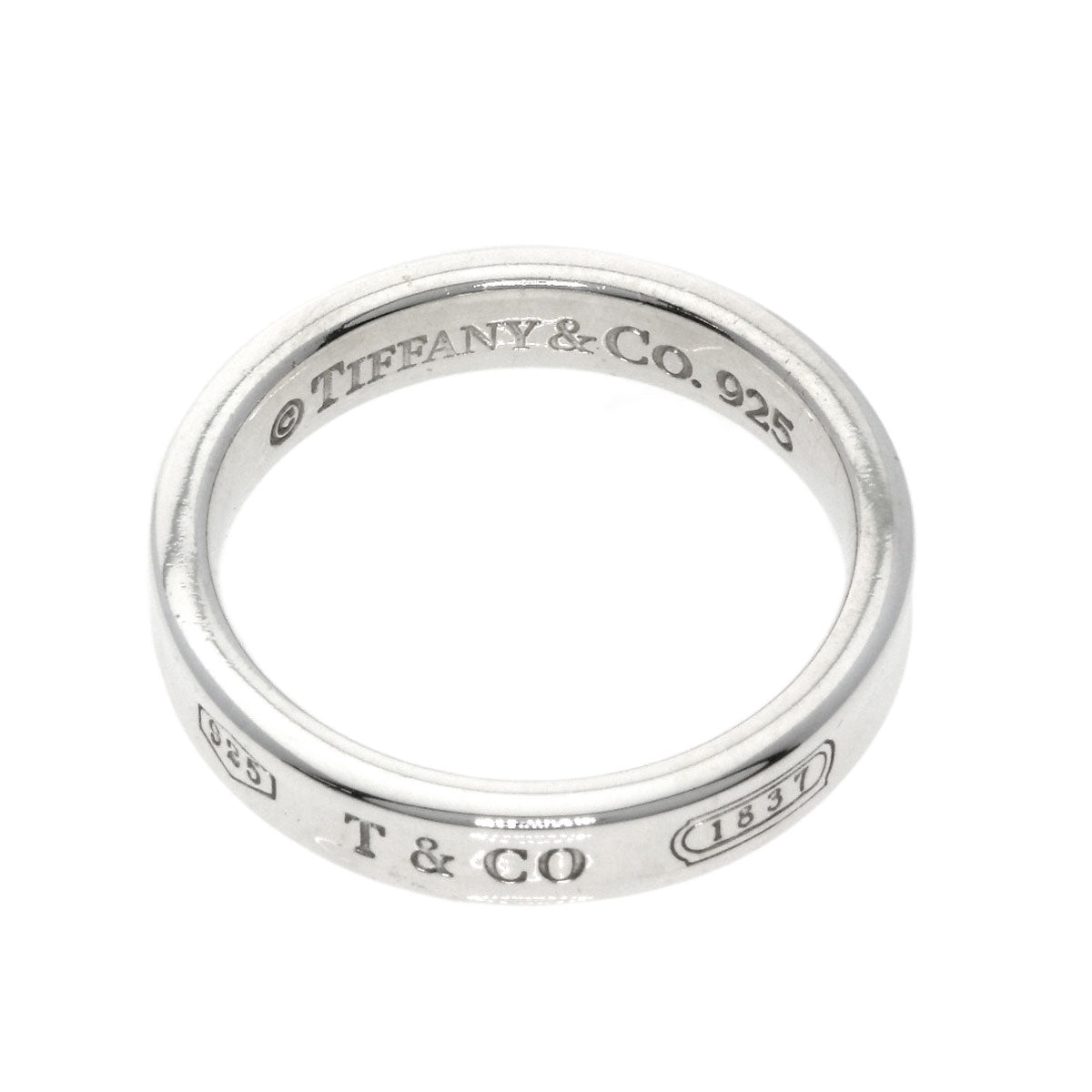 TIFFANY&Co. 1837 Narrow Ring Silver Ladies [Used]