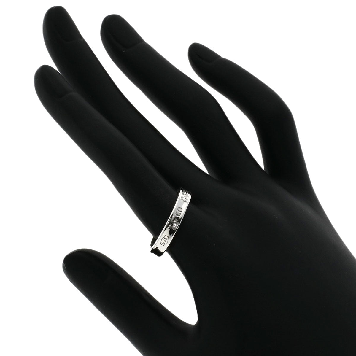 TIFFANY&Co. 1837 Narrow Ring Silver Ladies [Used]